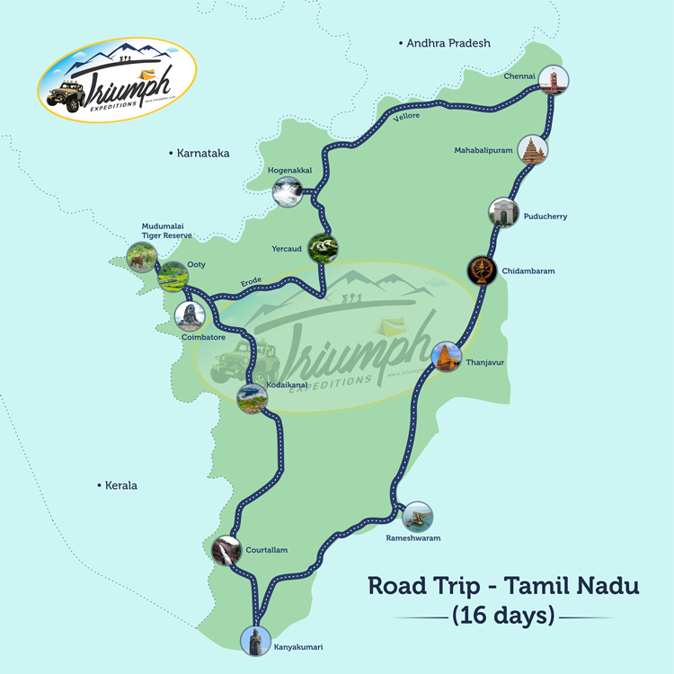 trip plan in tamilnadu